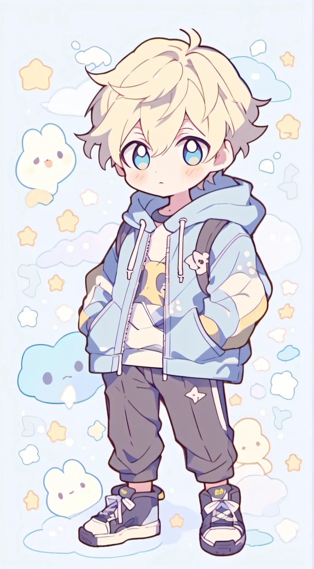 ai character: Vincent (mini) background