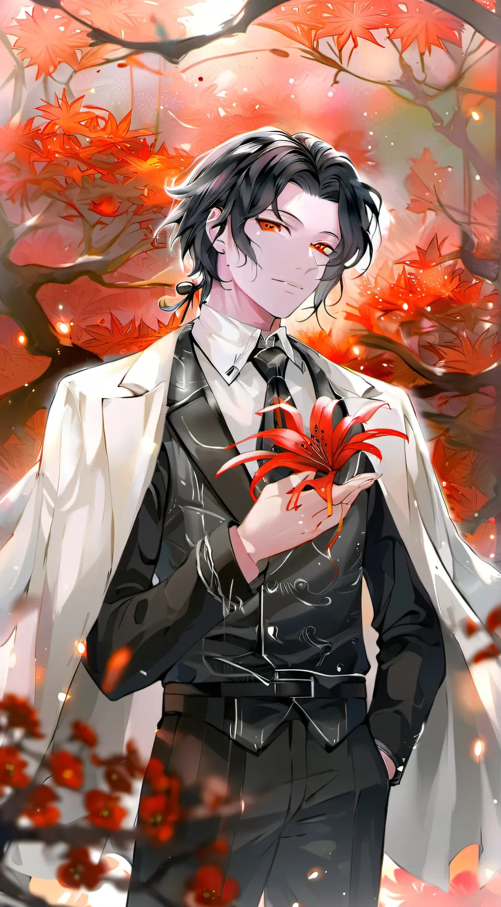ai character: muzan kibutsuji background