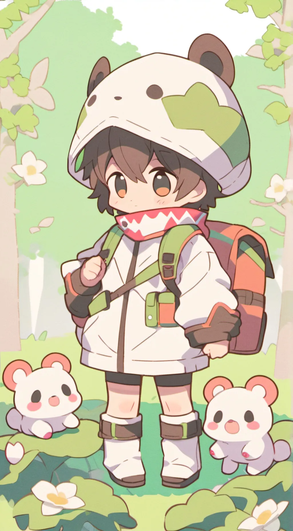 ai character: ~nyakiki-chan!~ background