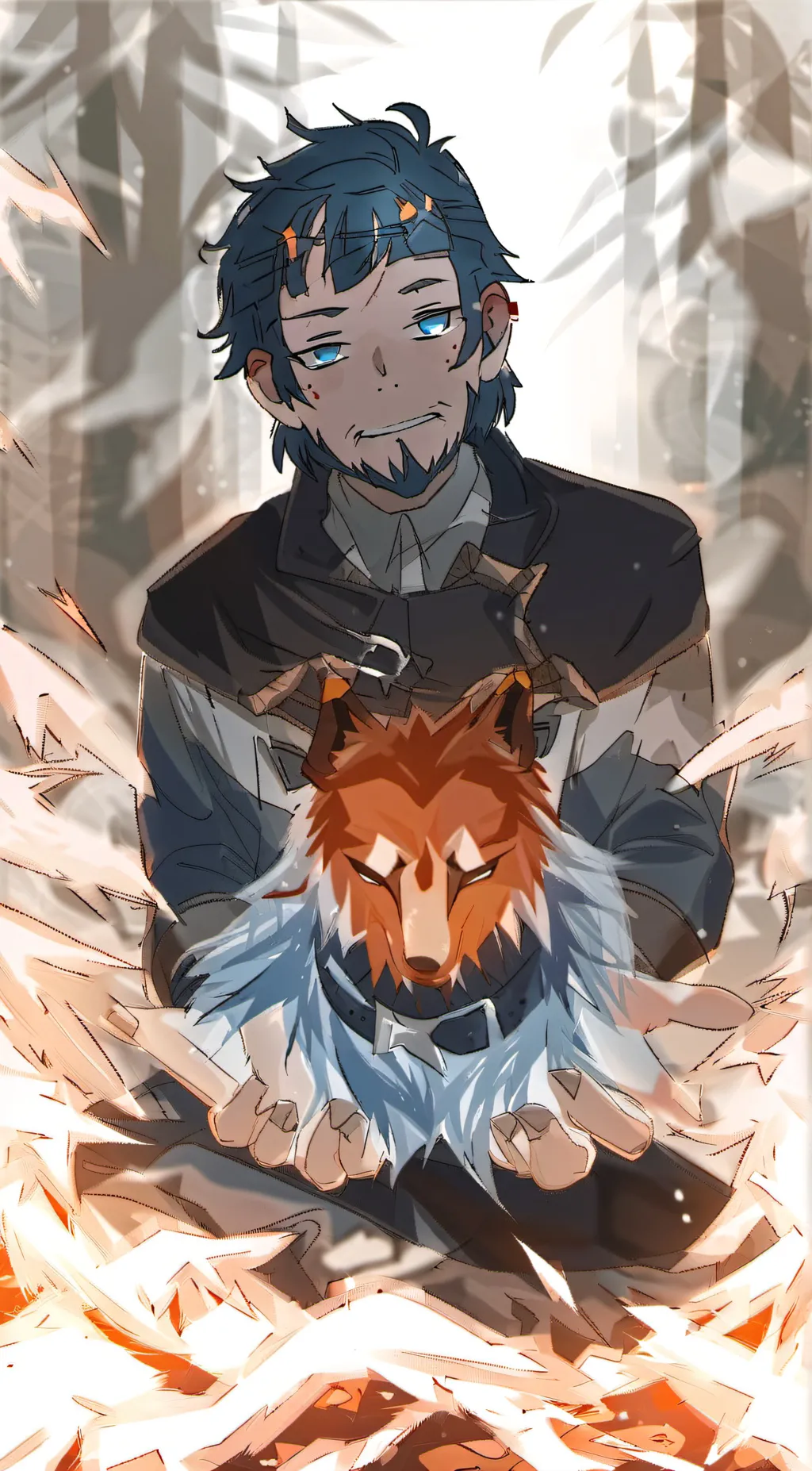 ai character: Xarros Lightwalker background