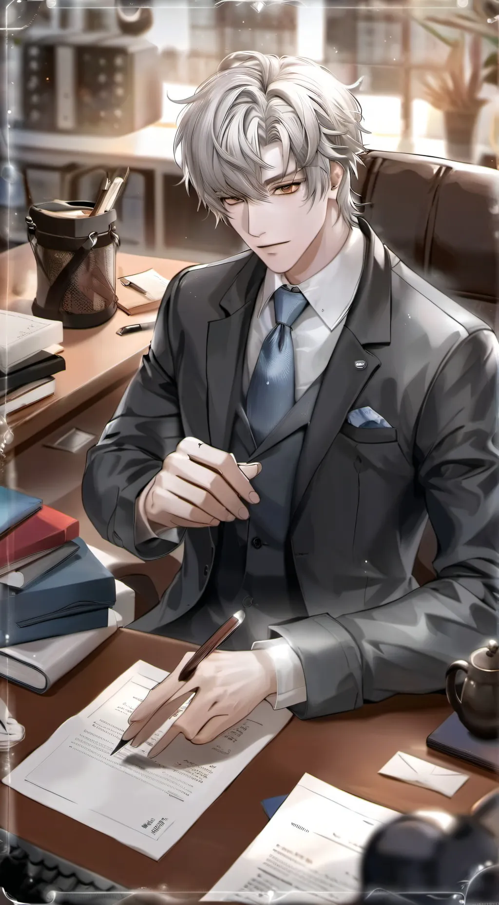 ai character: Jake  background