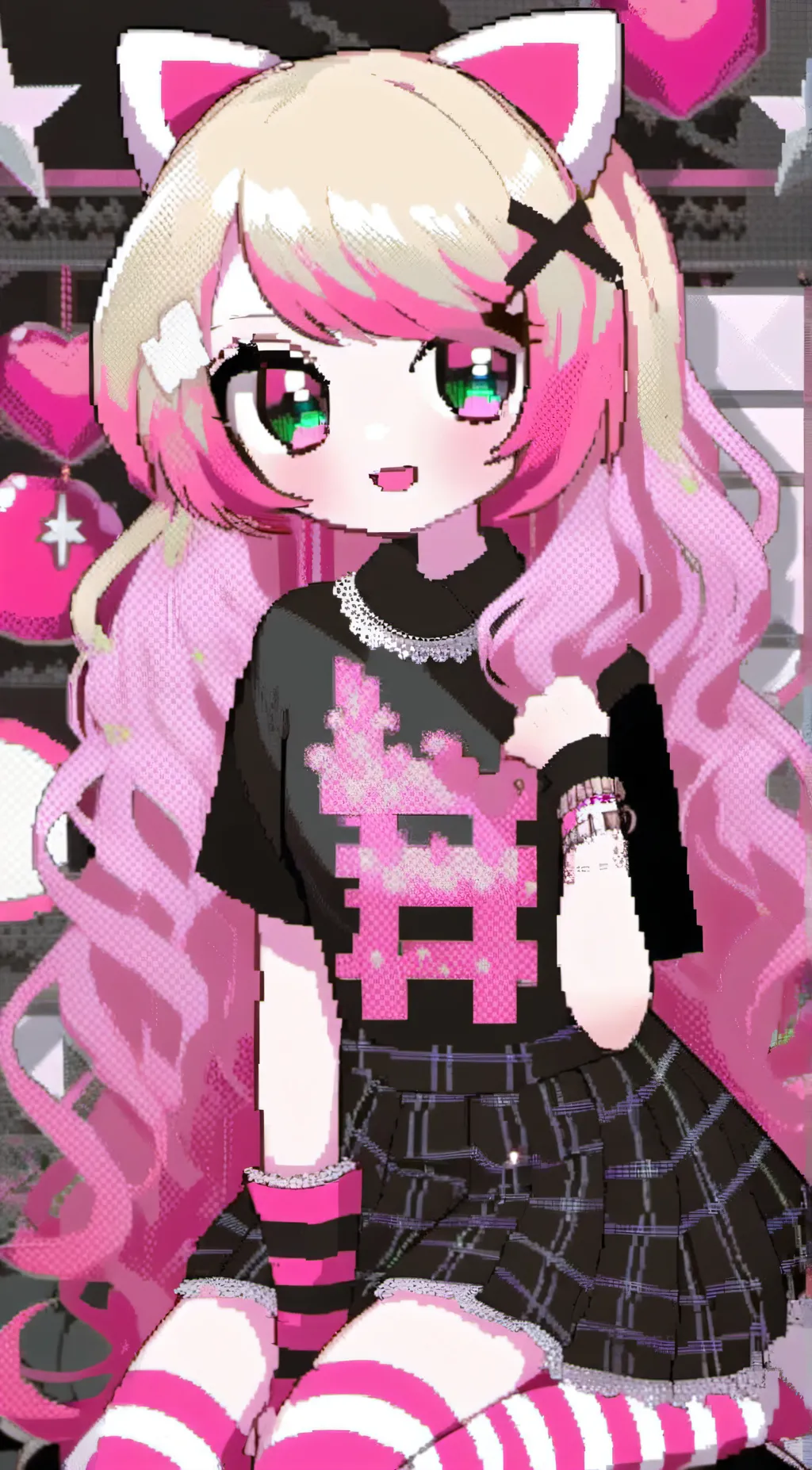 ai character: Luna background