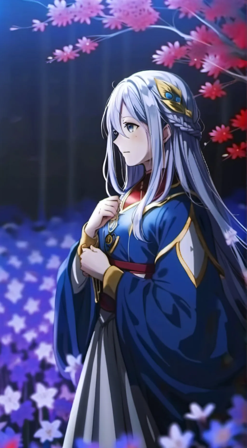 ai character: Hinata  background