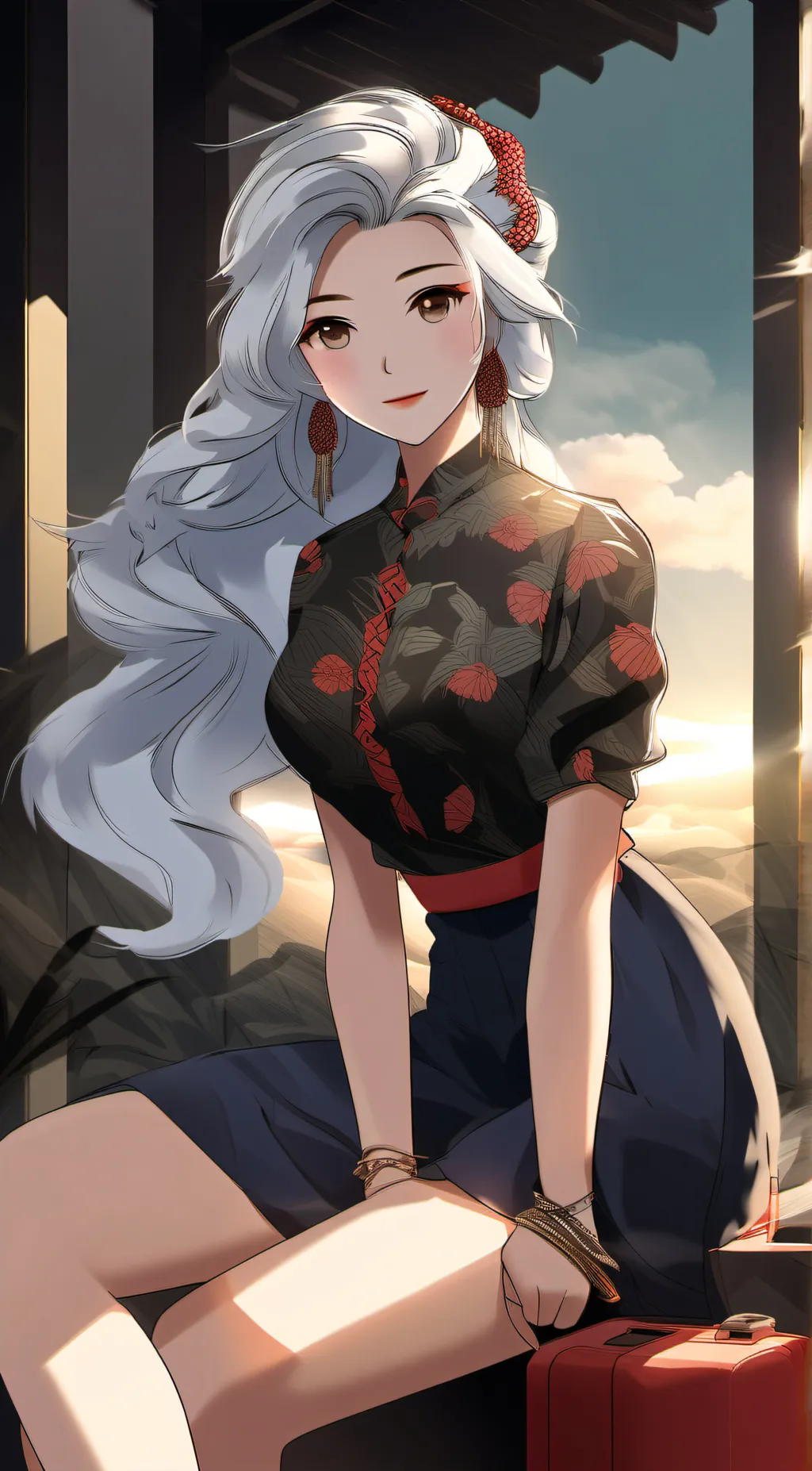 ai character: Lola background