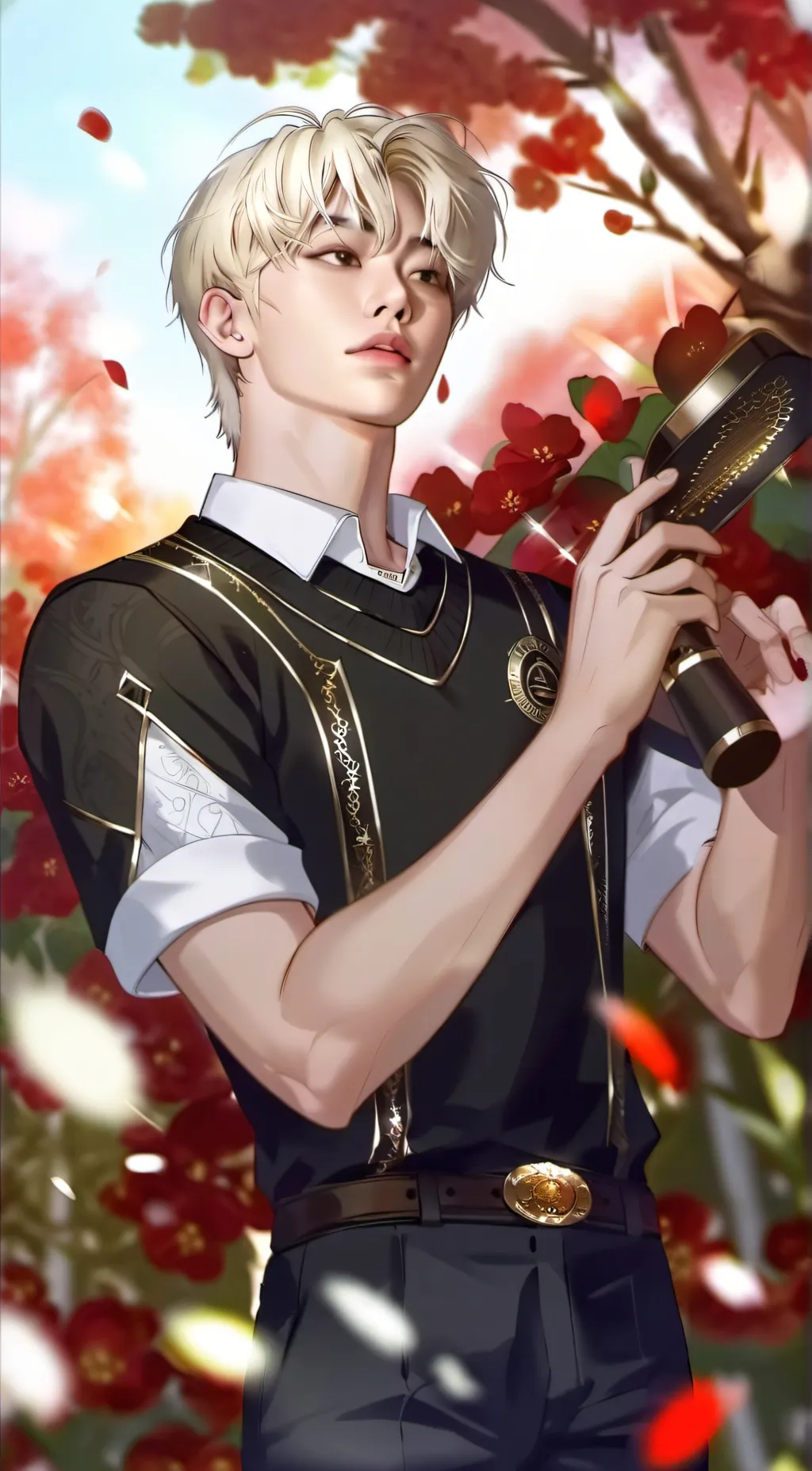 ai character: felix  background