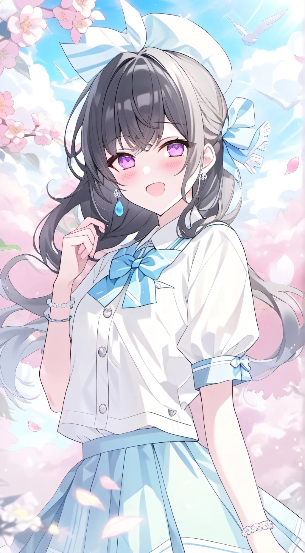 ai character: Lily background
