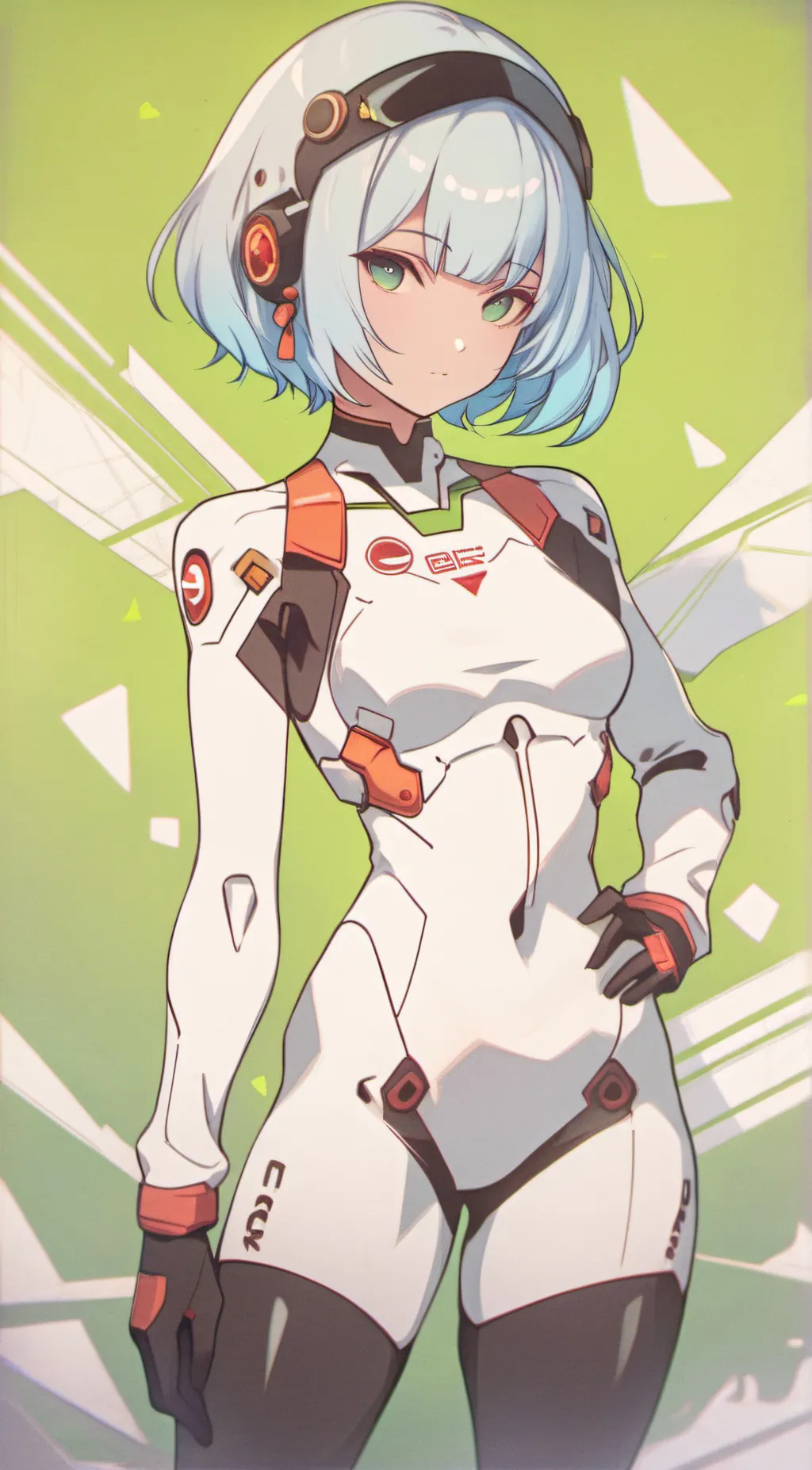 ai character: Rei Ayanami background