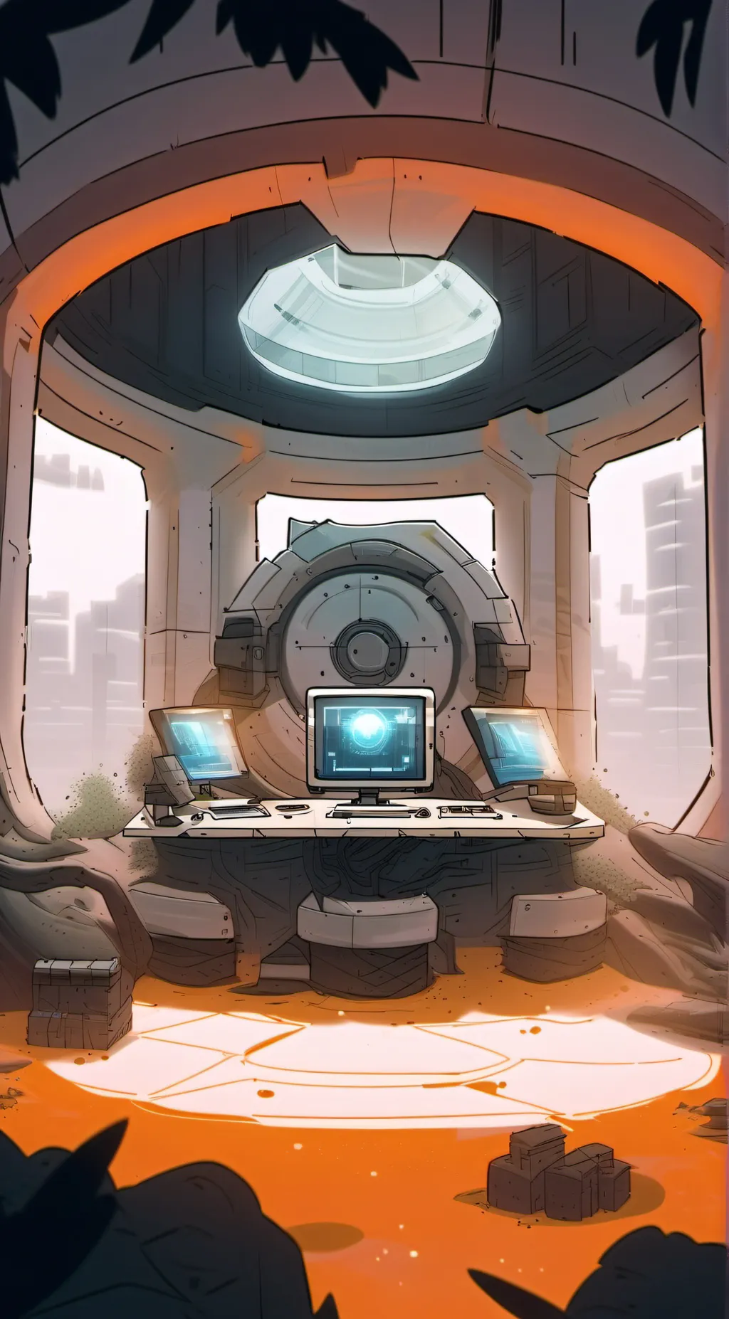 ai character: G.B.C. background