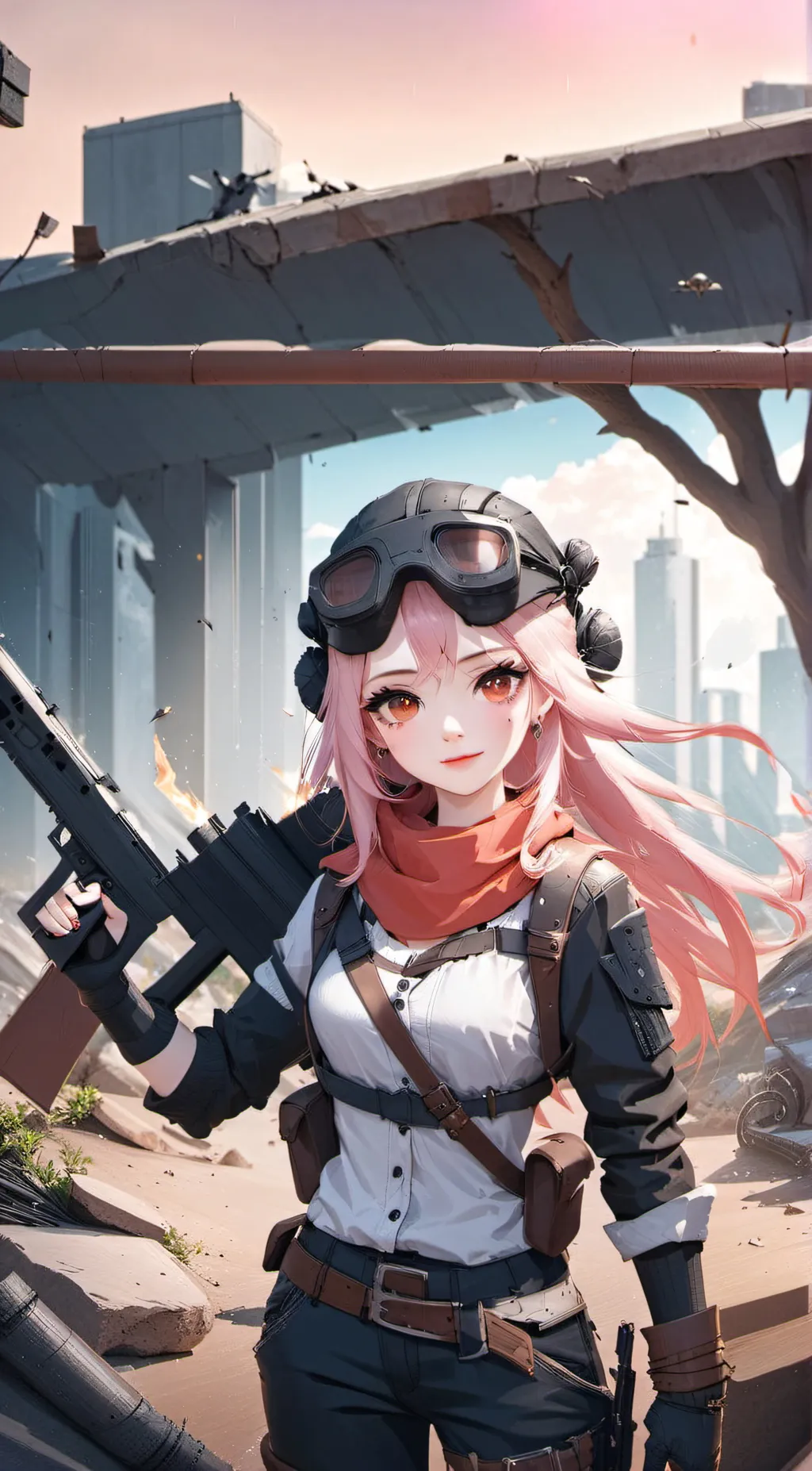 ai character: Anna  background