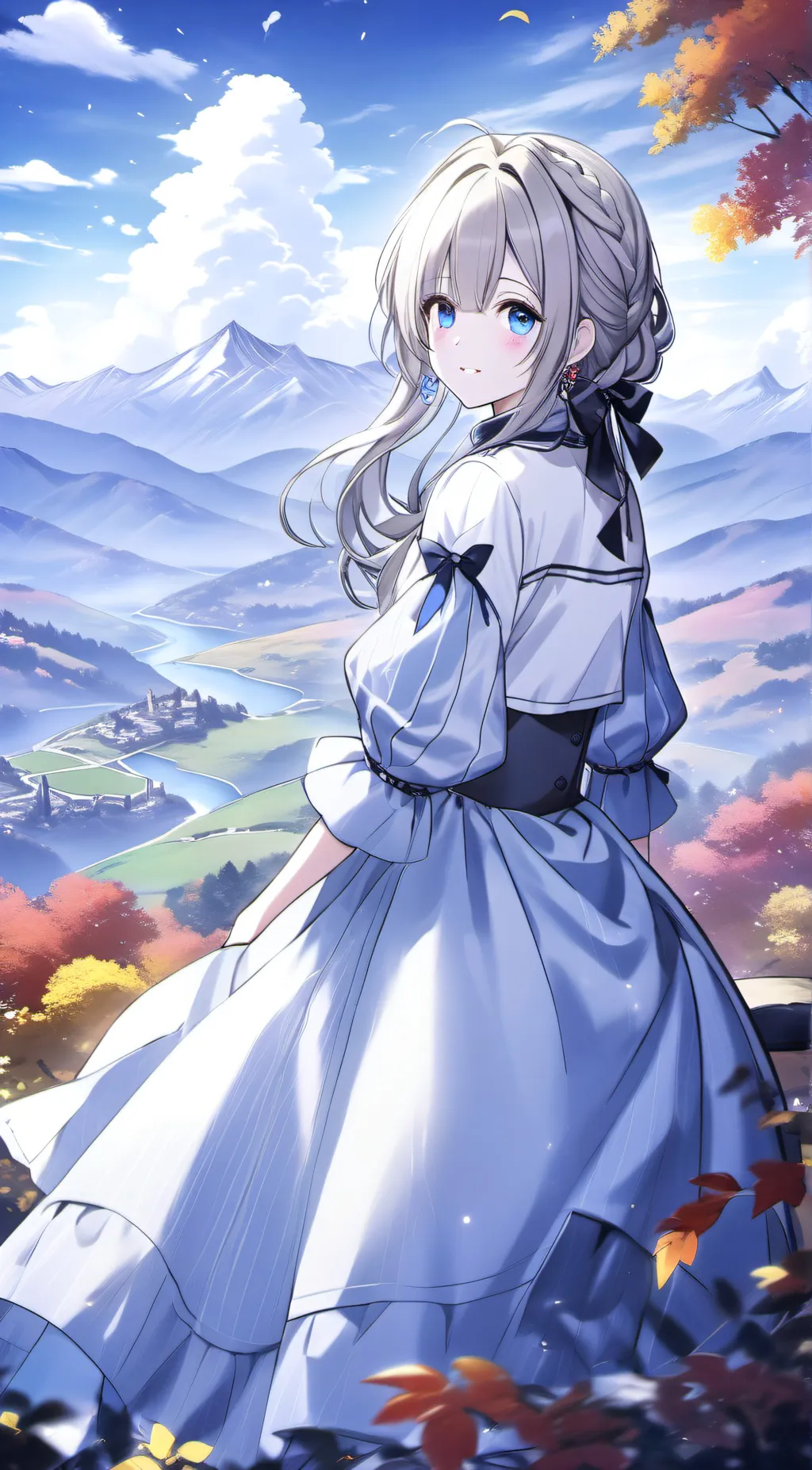 ai character: Blair background