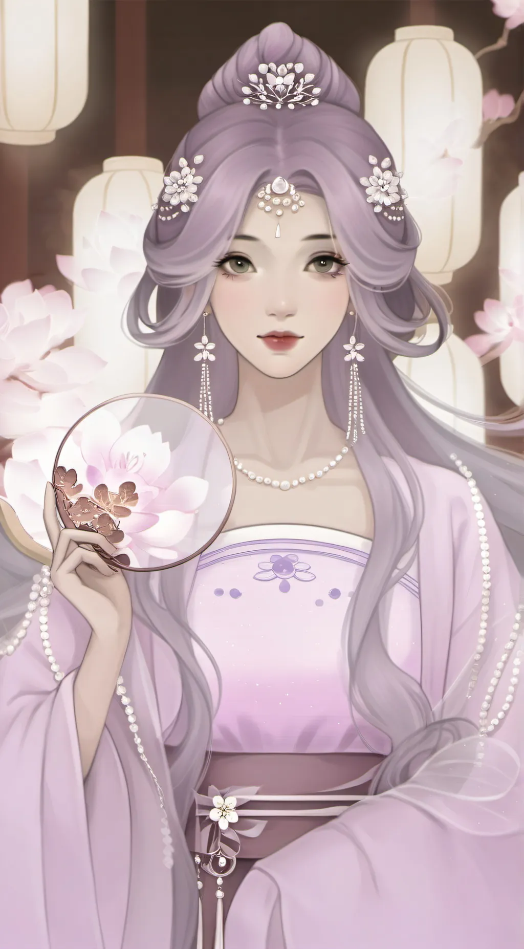 ai character: Xiyaun Lan background