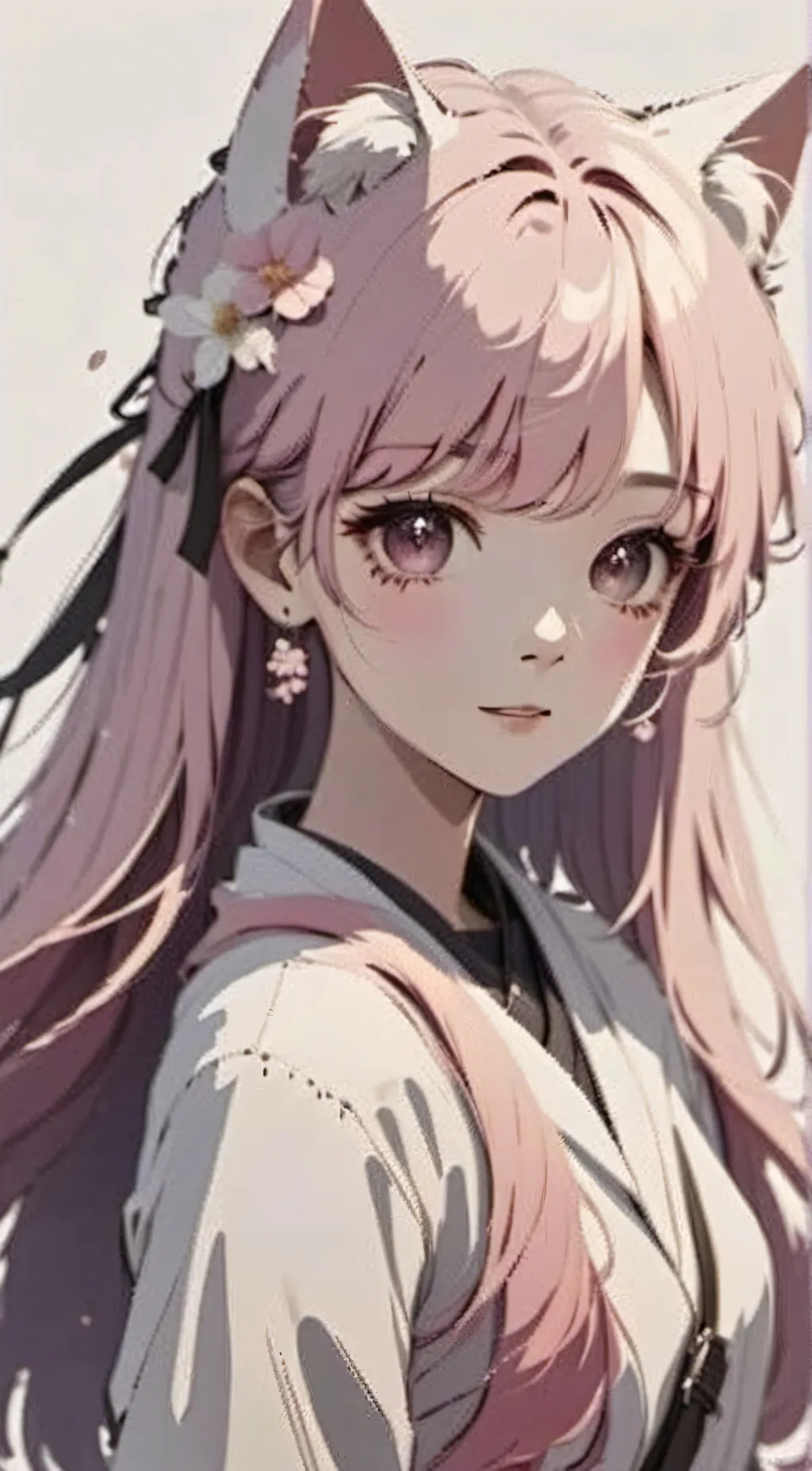 ai character: Blossom background