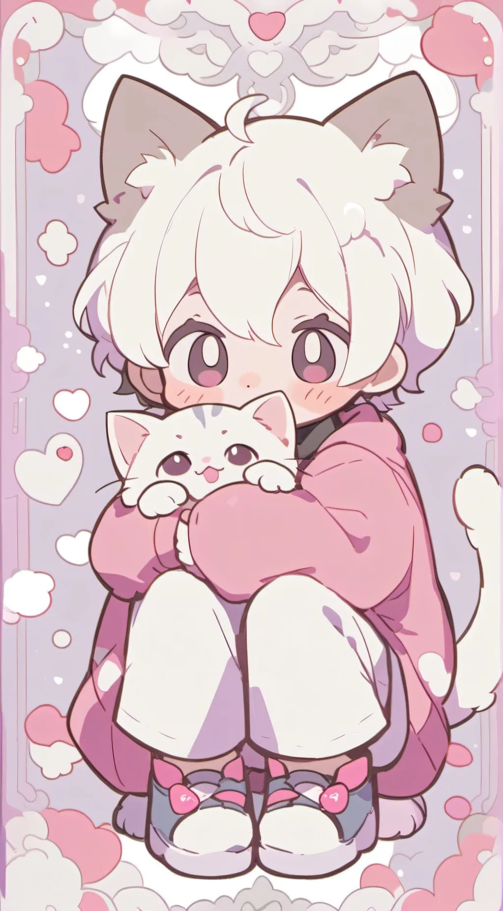 ai character: Kitty background