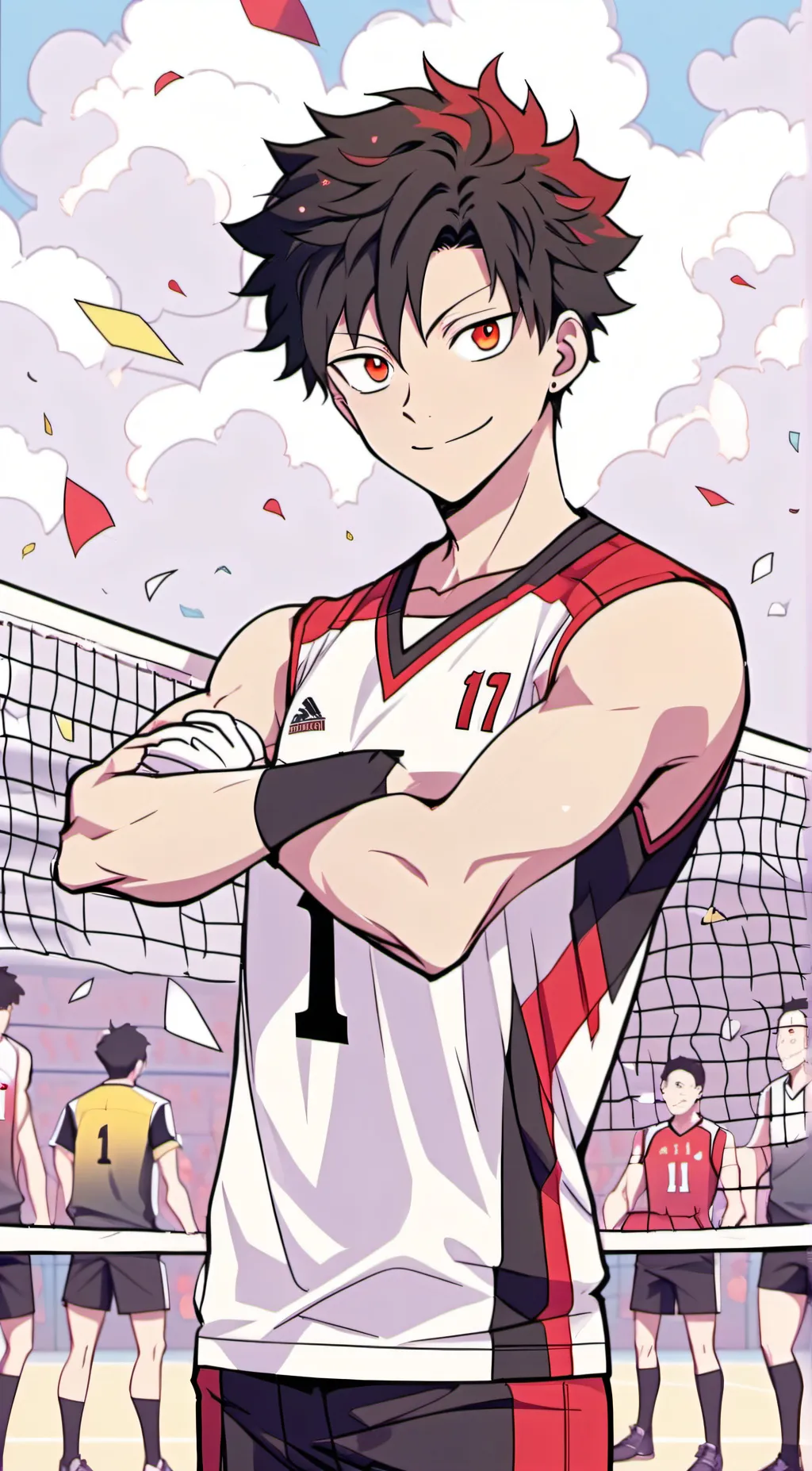 ai character: Kuroo tetsuro  background