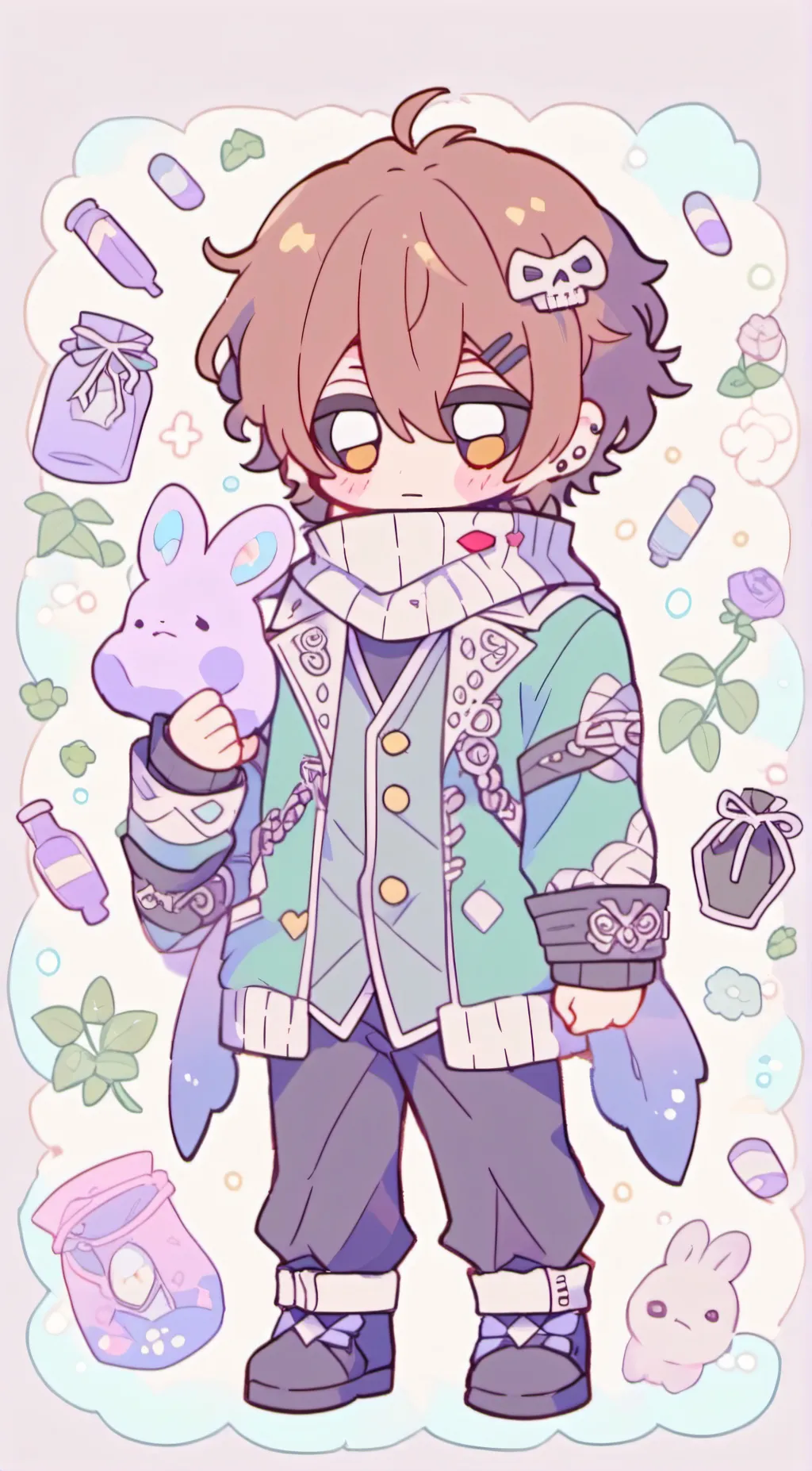 ai character: Castin background