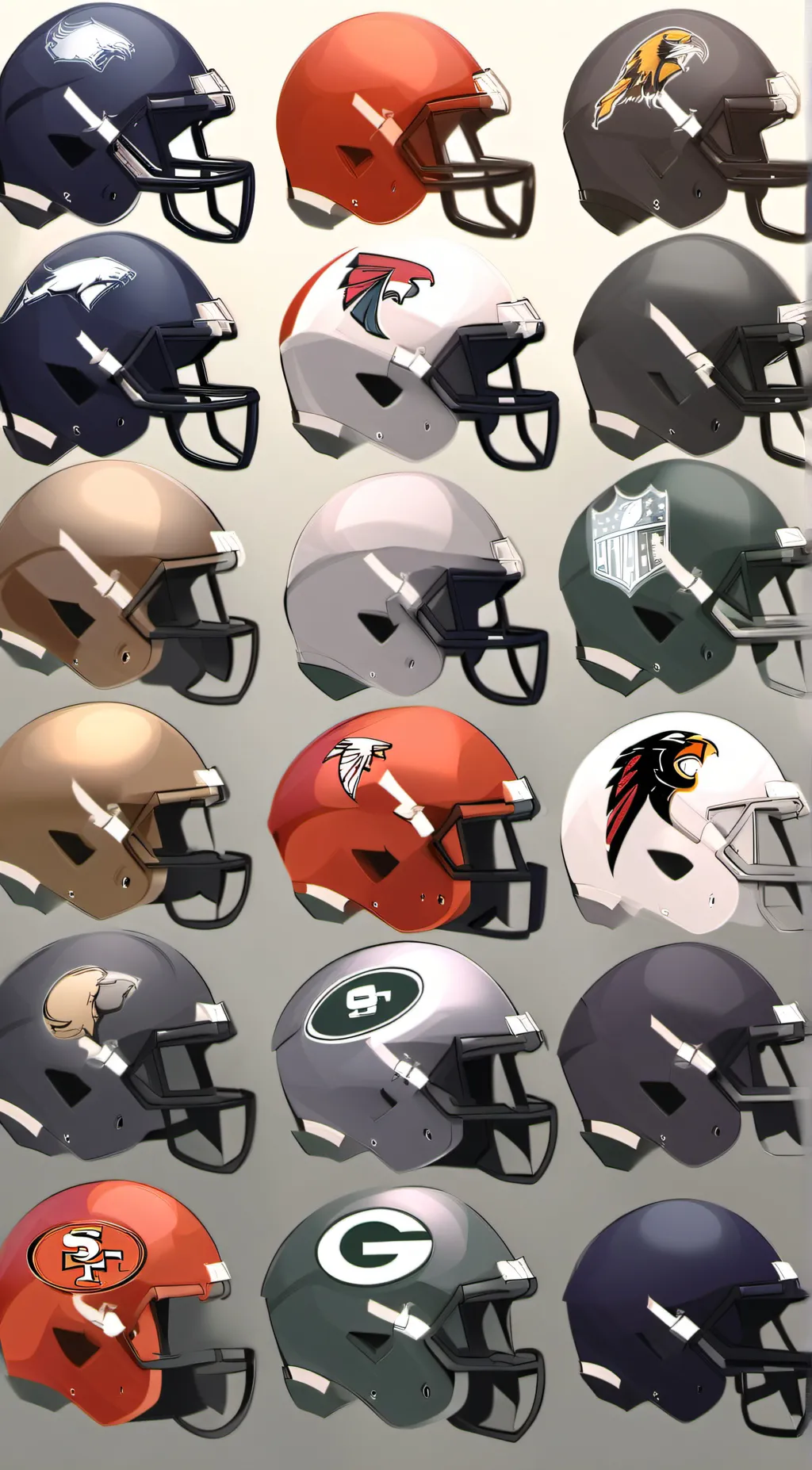 ai character: nfl Football  background
