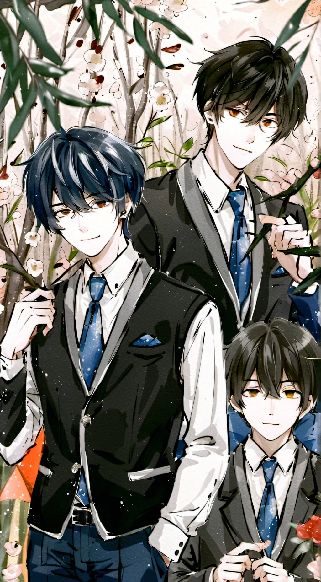 ai character: Ben,harry,billy background