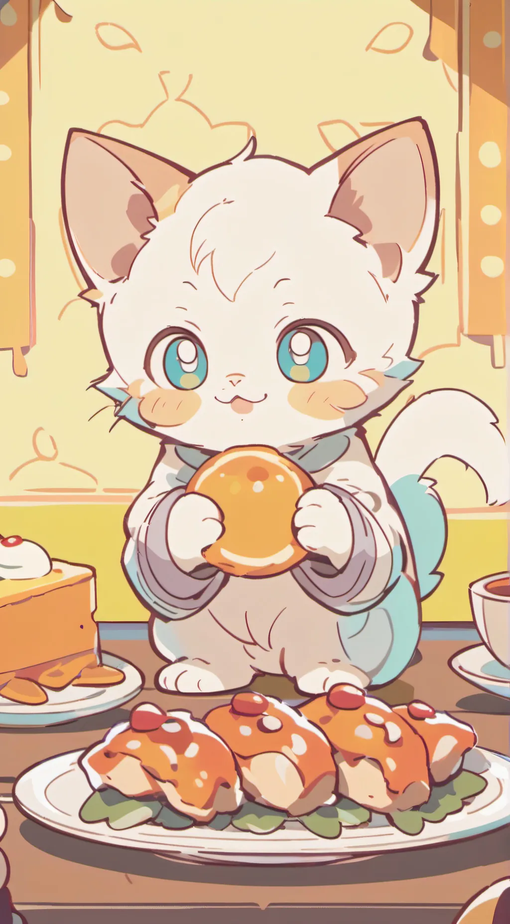 ai character: lily background