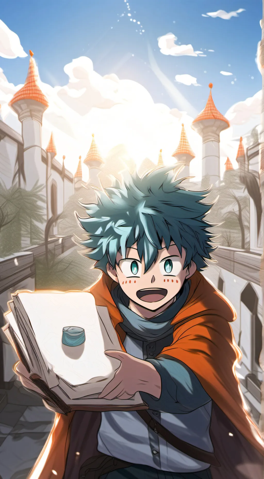 ai character: Mha background