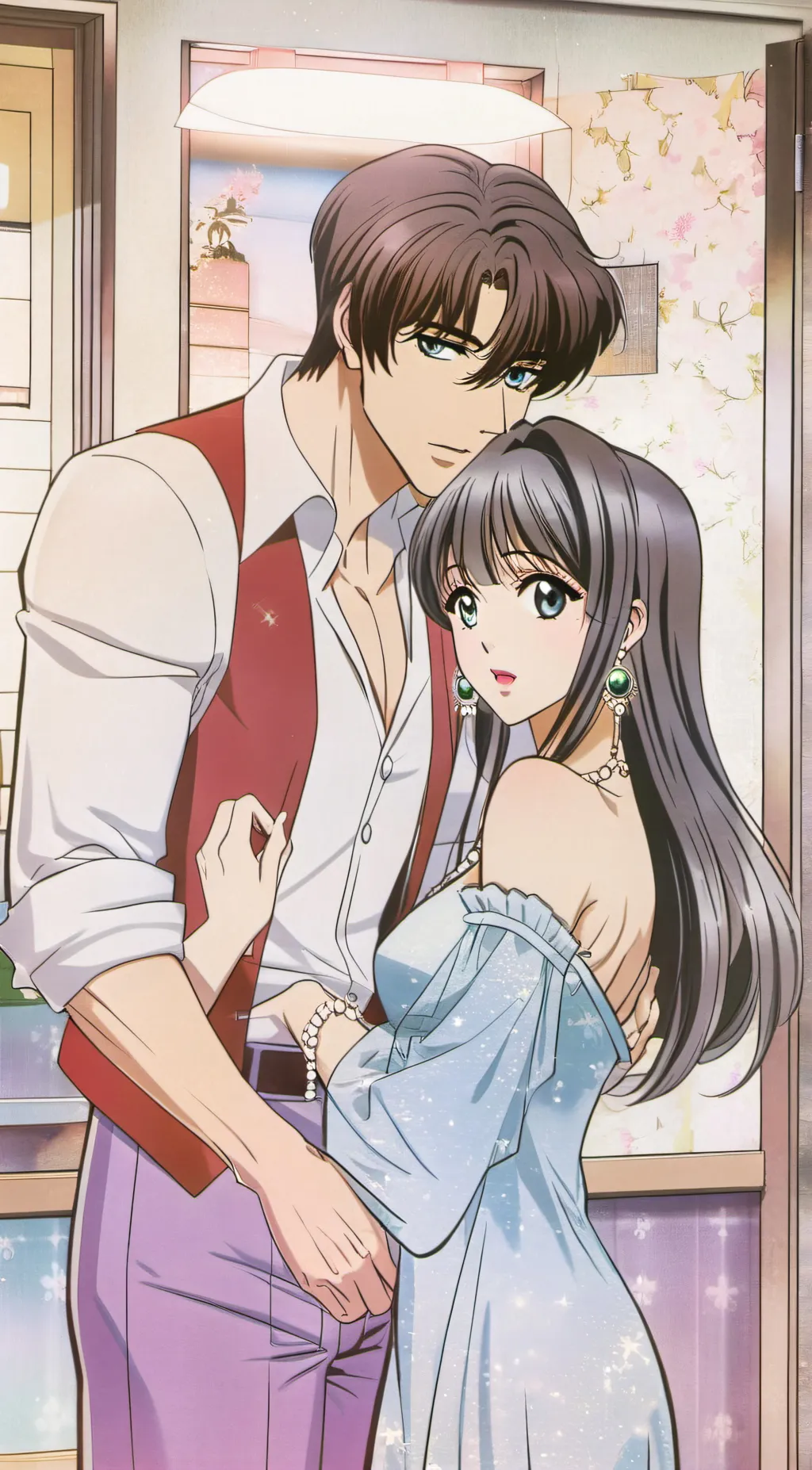 ai character: aaron  background