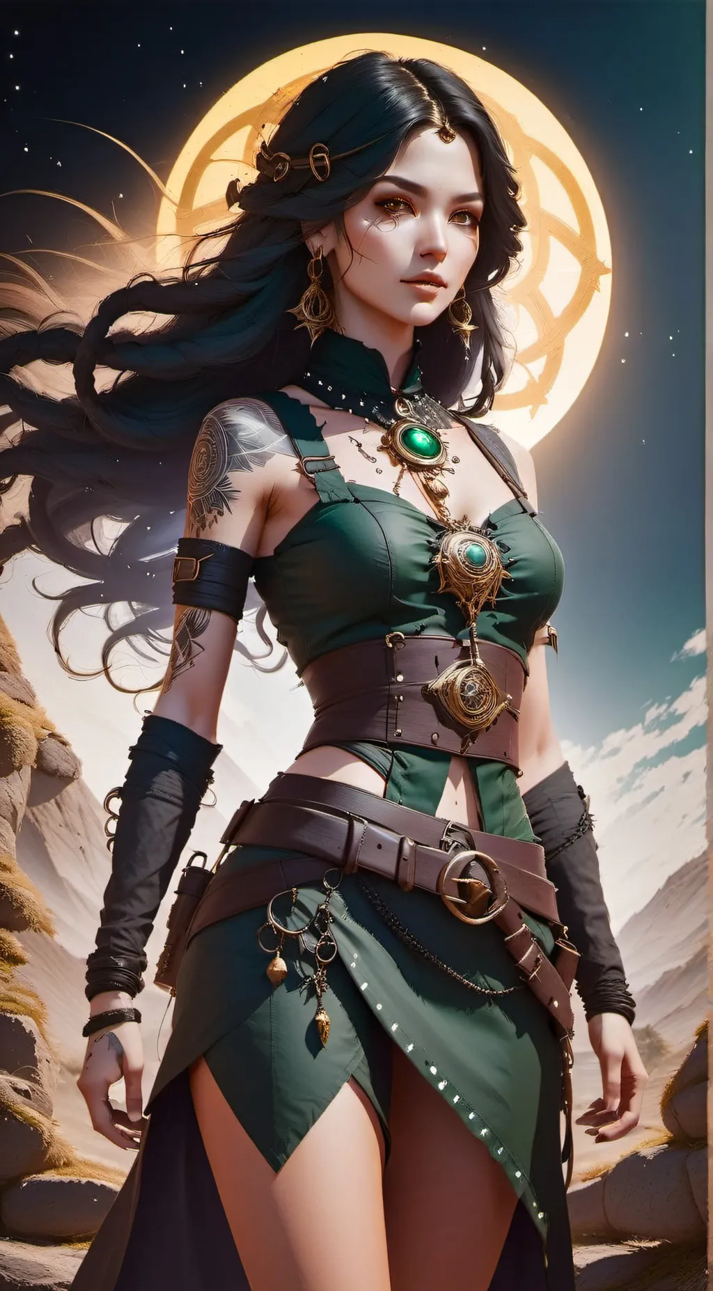 ai character: Sarah background