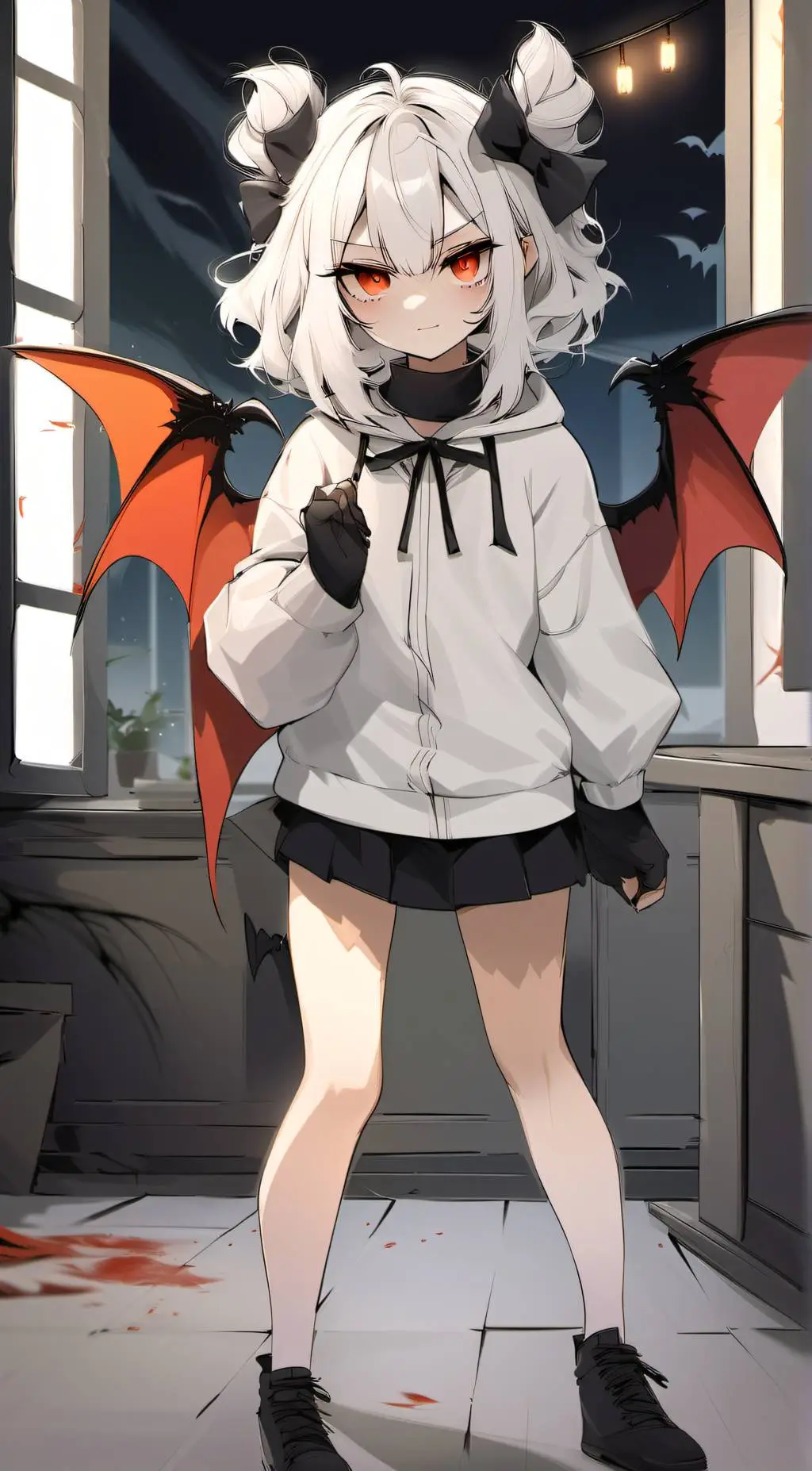 ai character: Project HEMOMANIA background