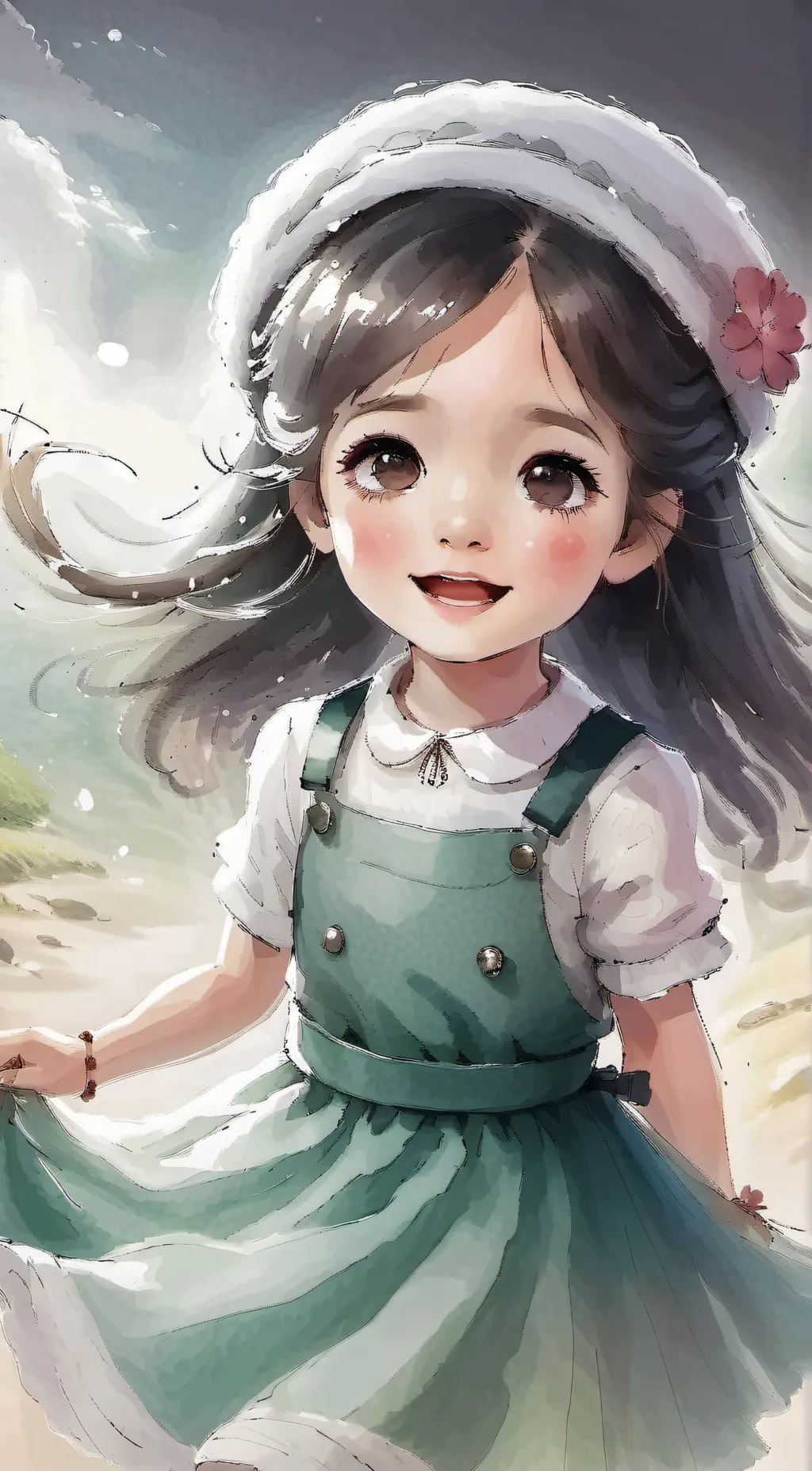 ai character: lilly background