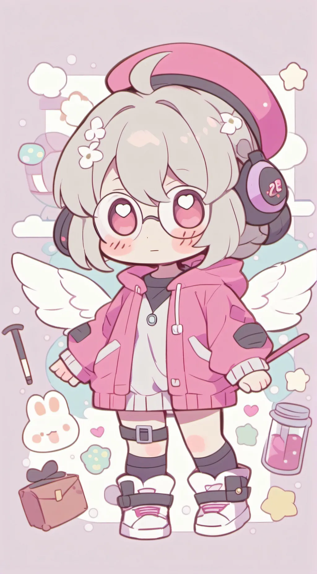 ai character: ... background