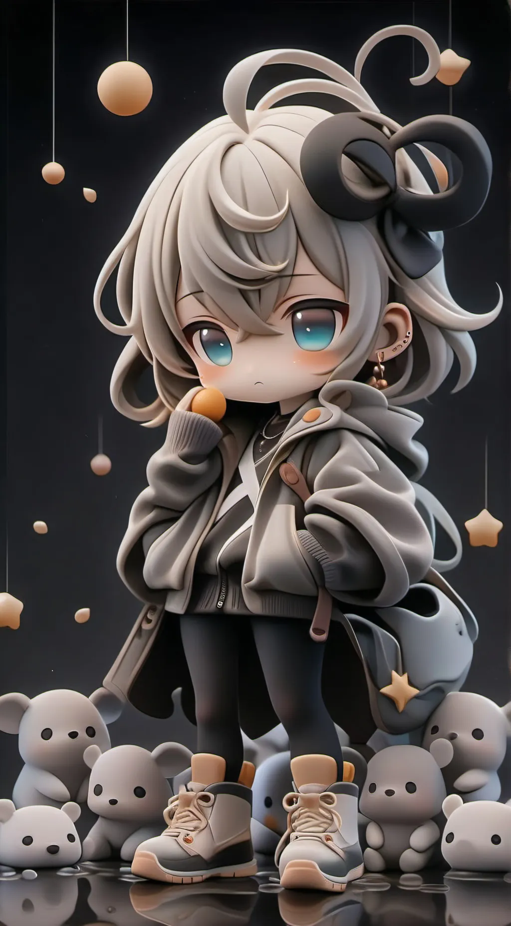 ai character: DEAD background