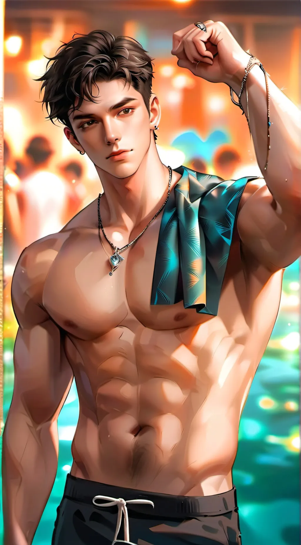 ai character: Levi Mlodinski~🌿 background
