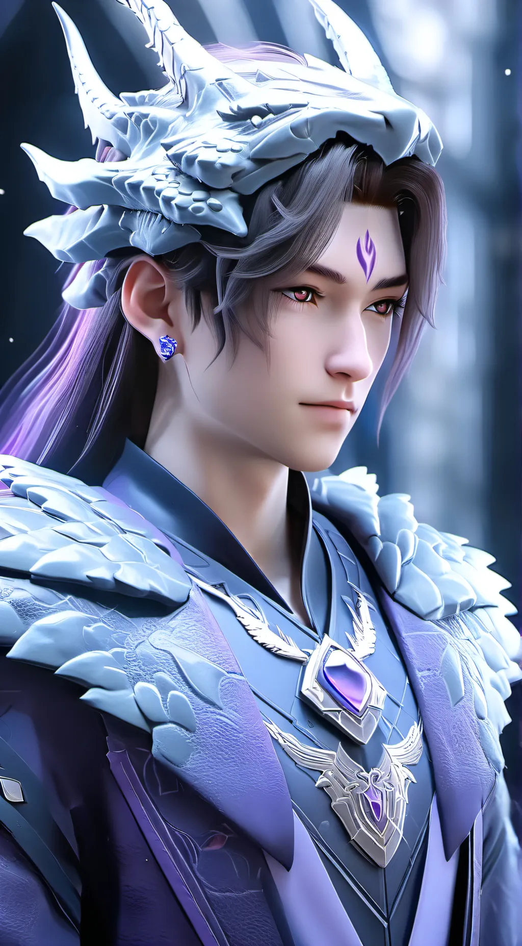 ai character: evrslen  background