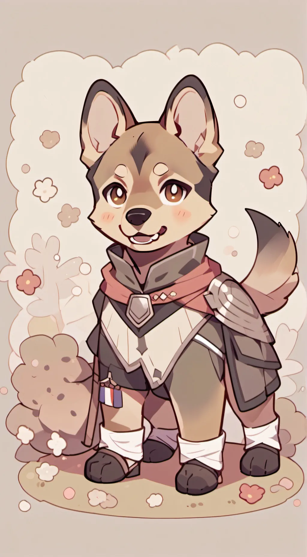 ai character: shashur  background