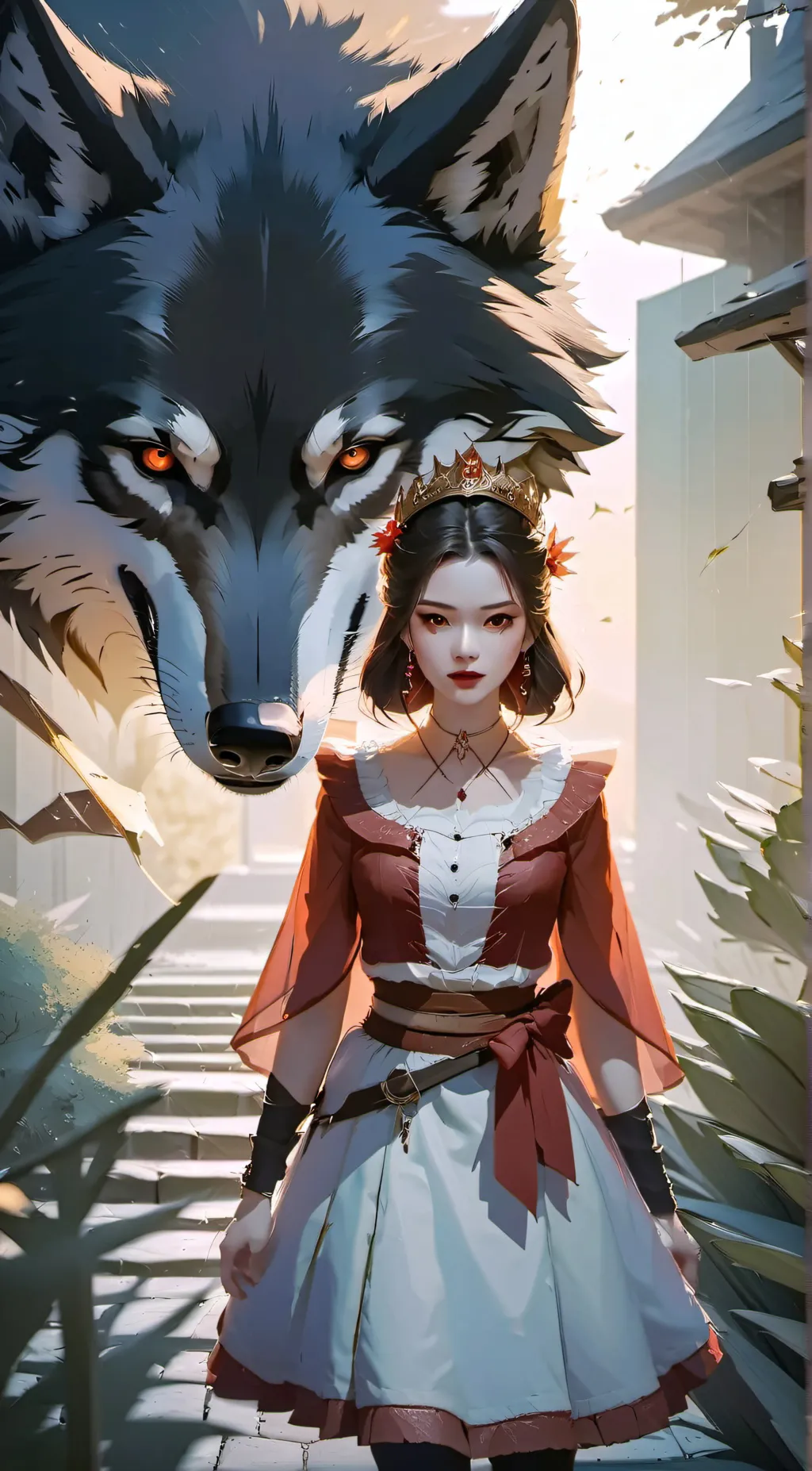ai character: Aria background
