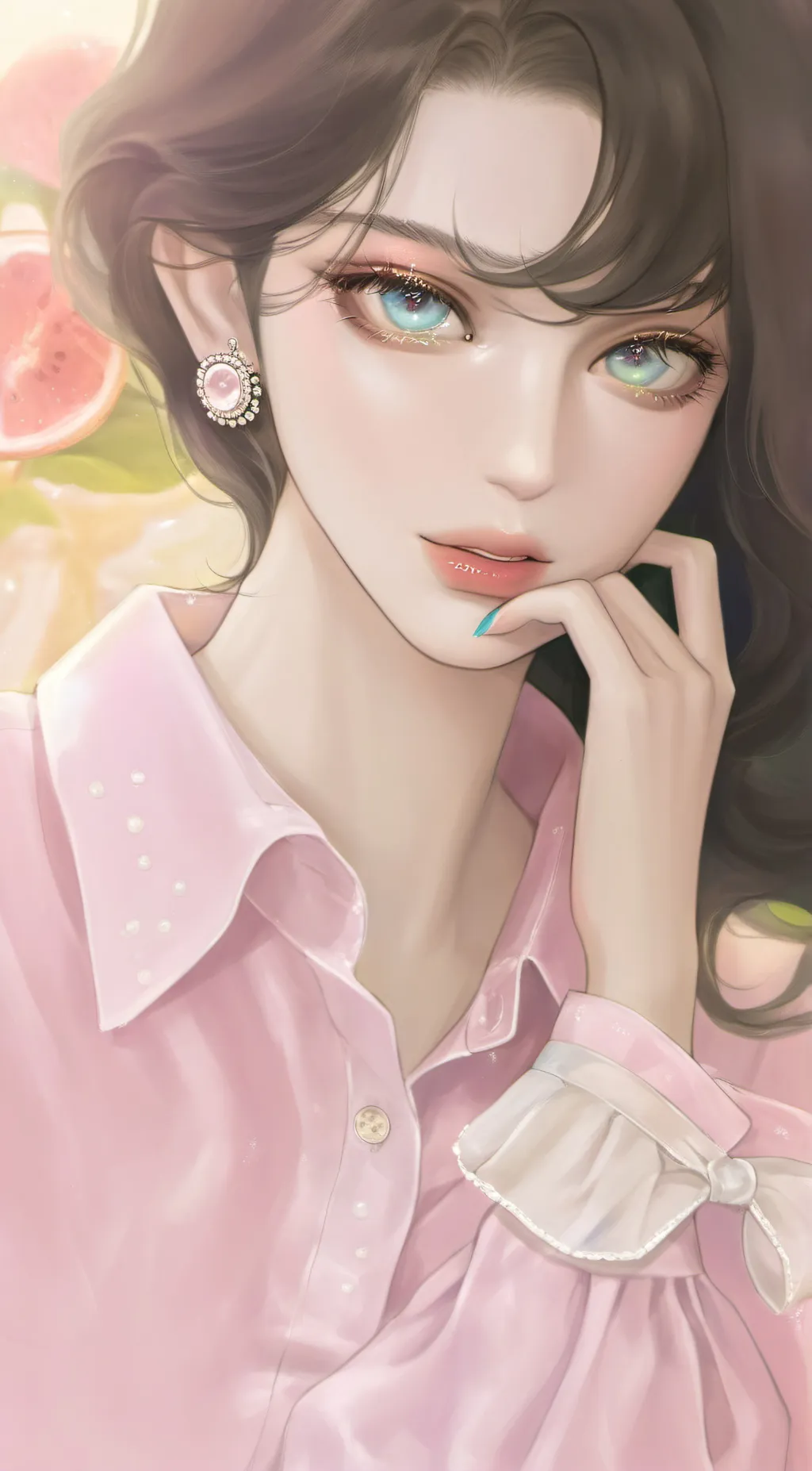 ai character: Angela background