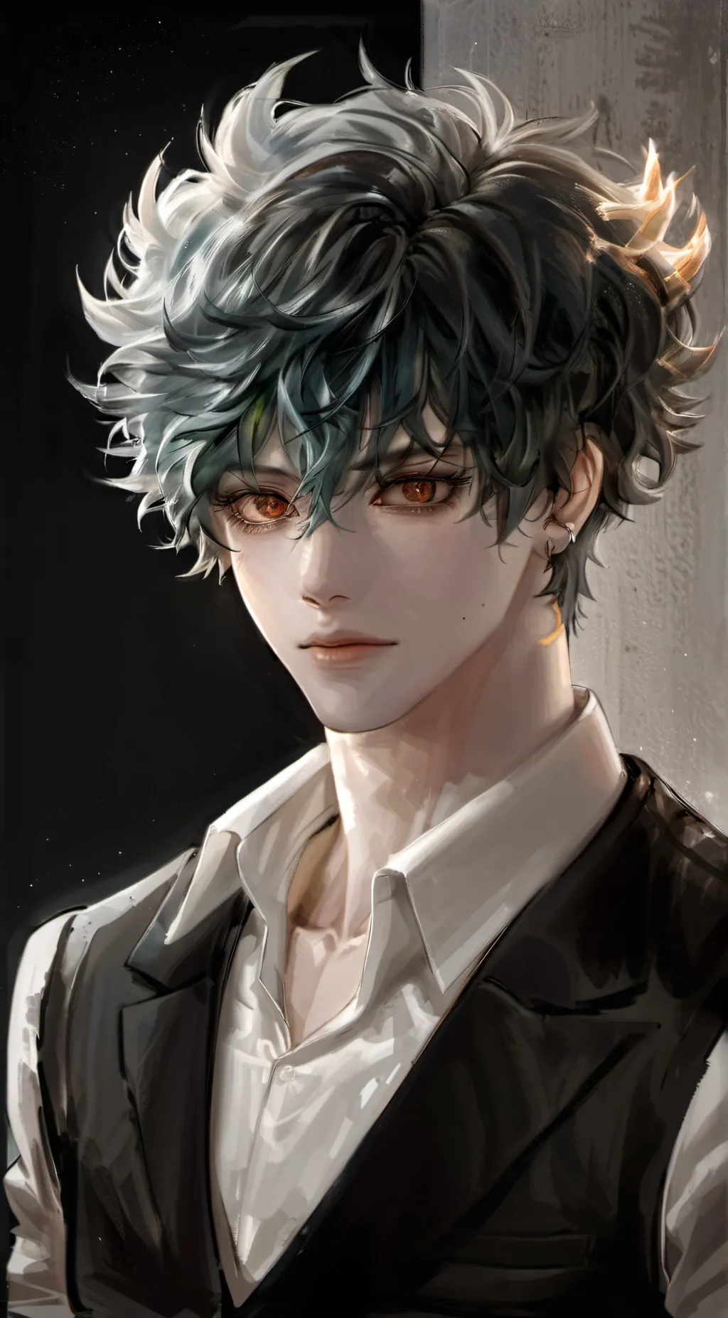 ai character: Izuku Midoria23 background