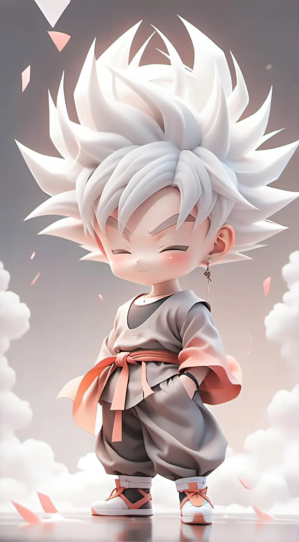 ai character: R.I.P Goku background
