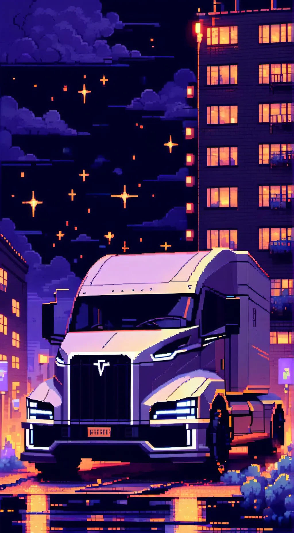 Talkie AI - Chat with a tesla truck
