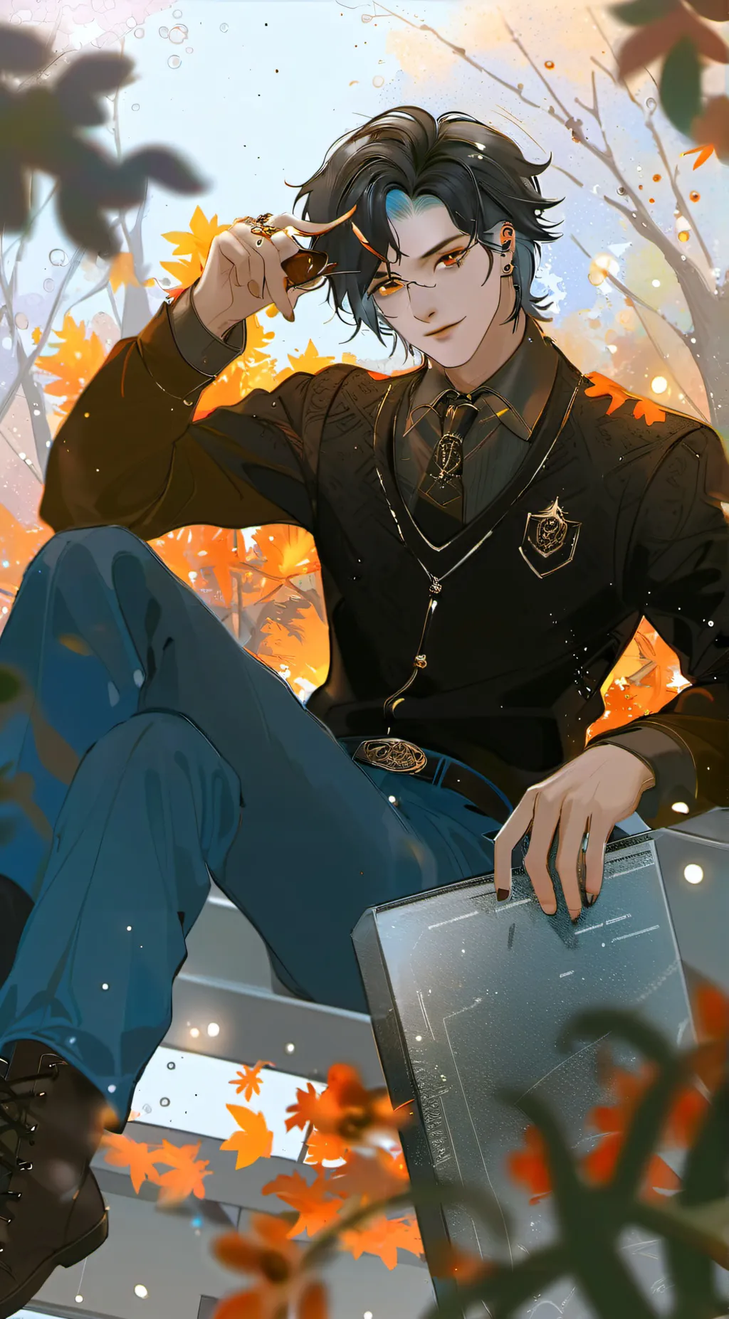 ai character: zay background