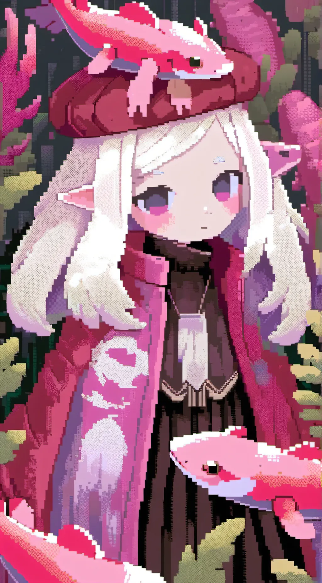 ai character: KinitoPET background