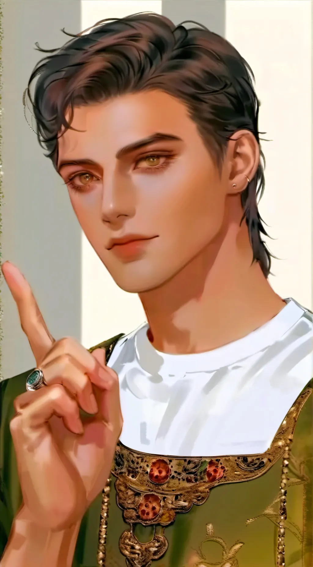 ai character: Hunter background