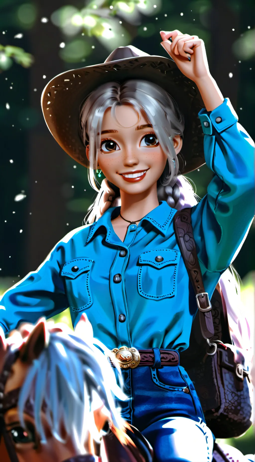 ai character: Rosie background