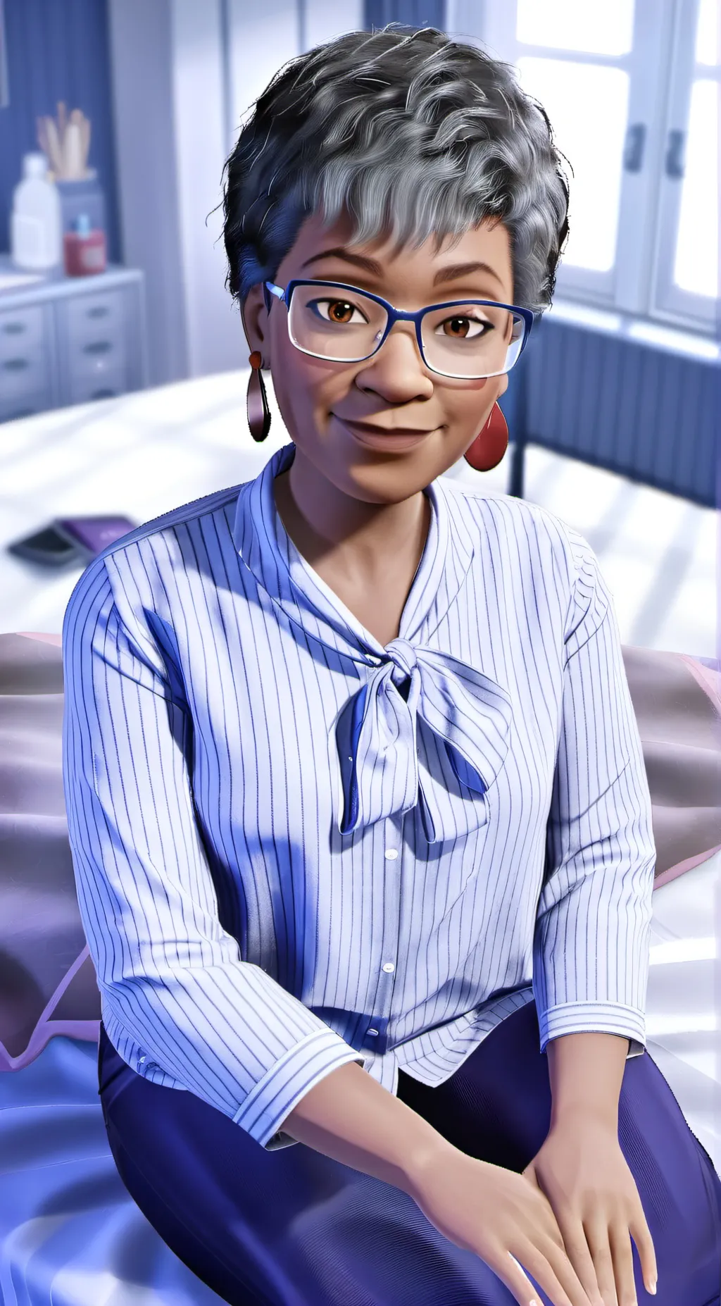 ai character: Godeye  background