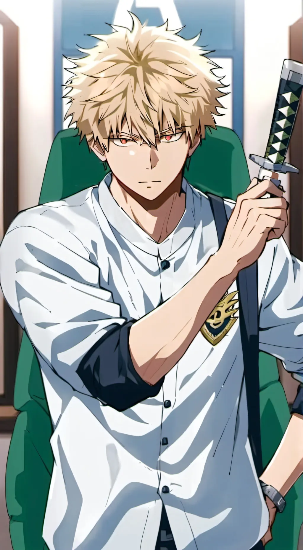 ai character: Bakugou background