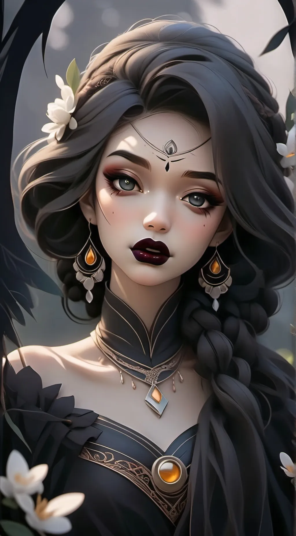 ai character: Morrigan Nightsen background