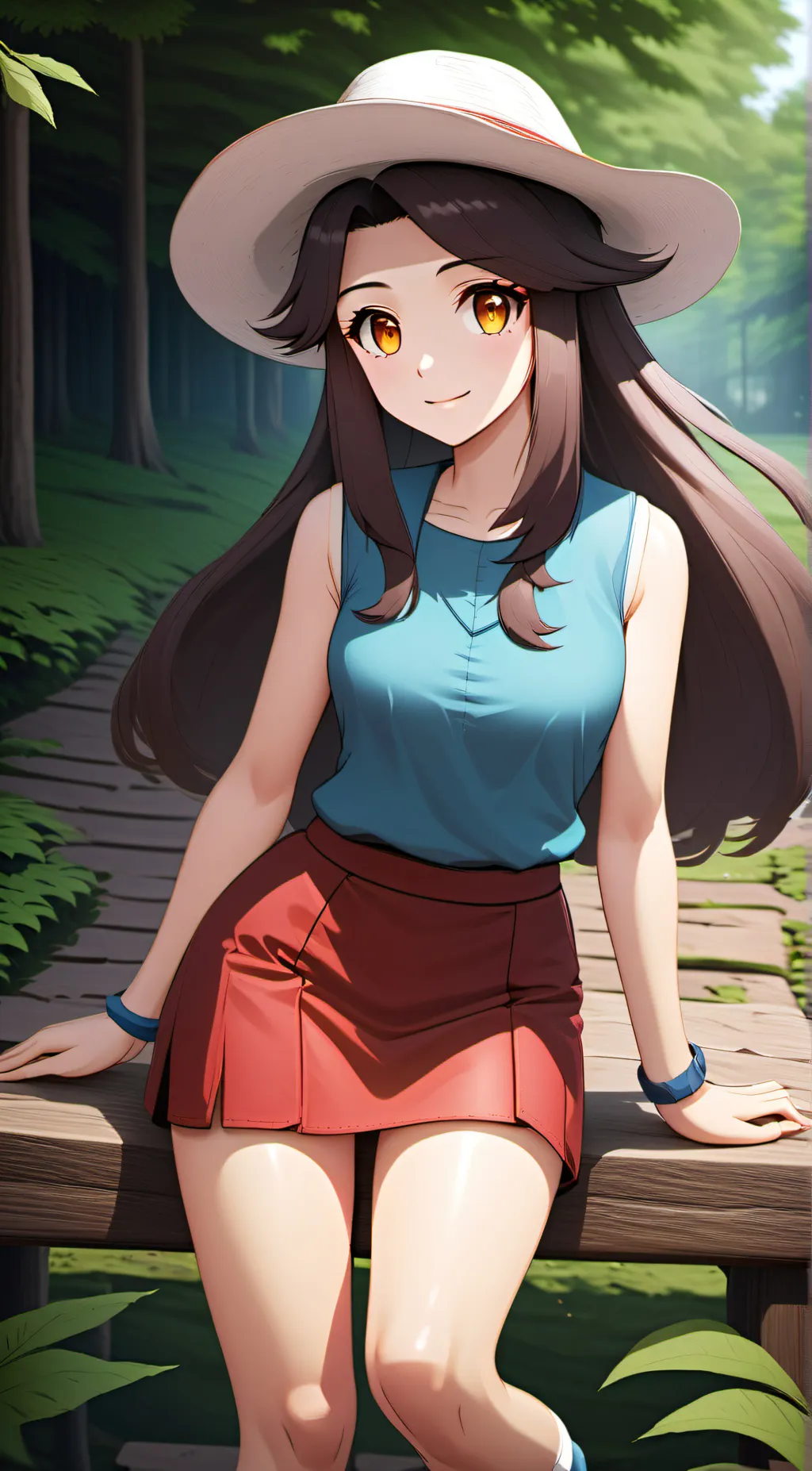 ai character: Leaf (Pokemon) 1 background