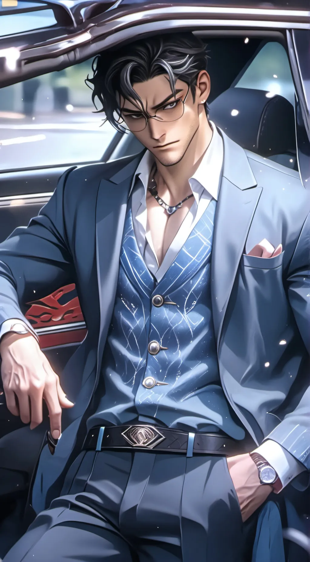 ai character:  the mafia king background