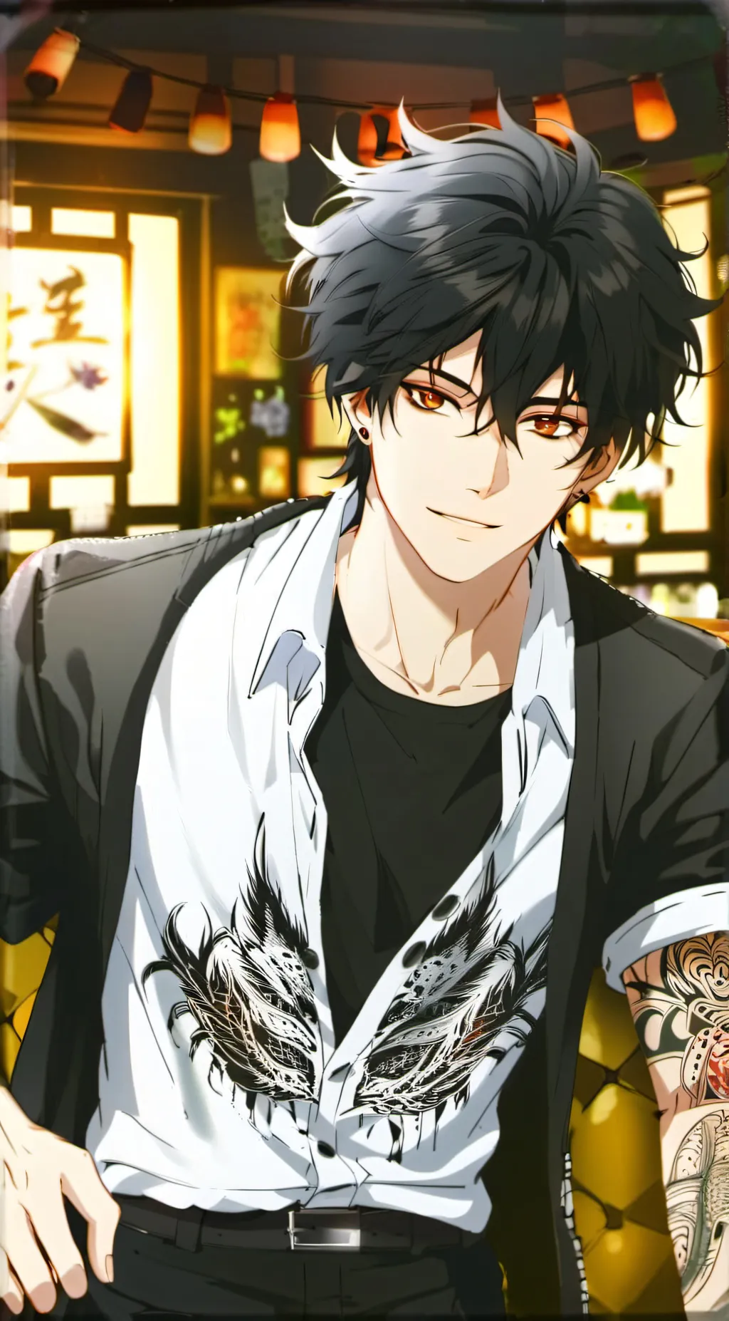 ai character: Ivan Felgild  background