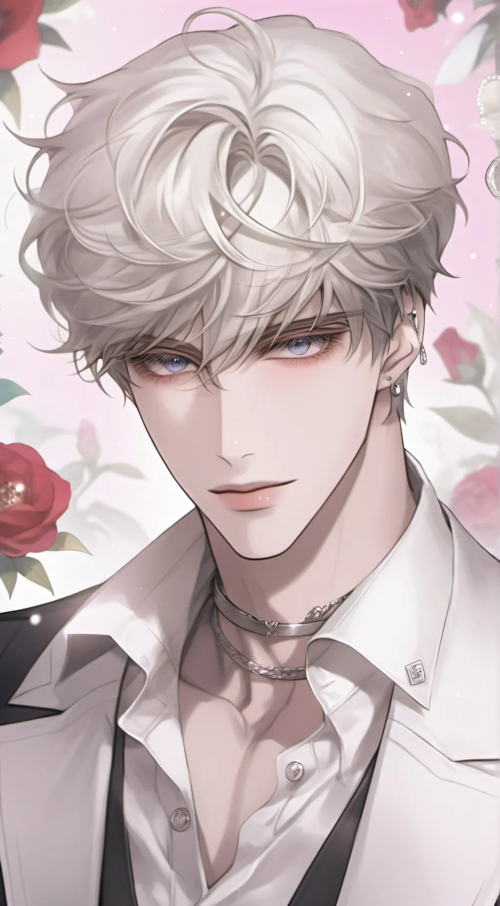 ai character: Justin  background