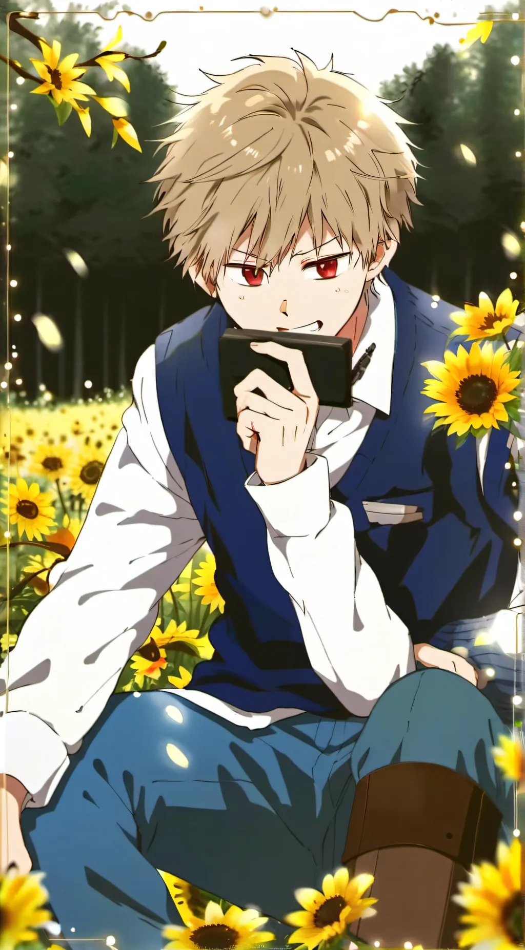 ai character: mha birthday! 🎂 background