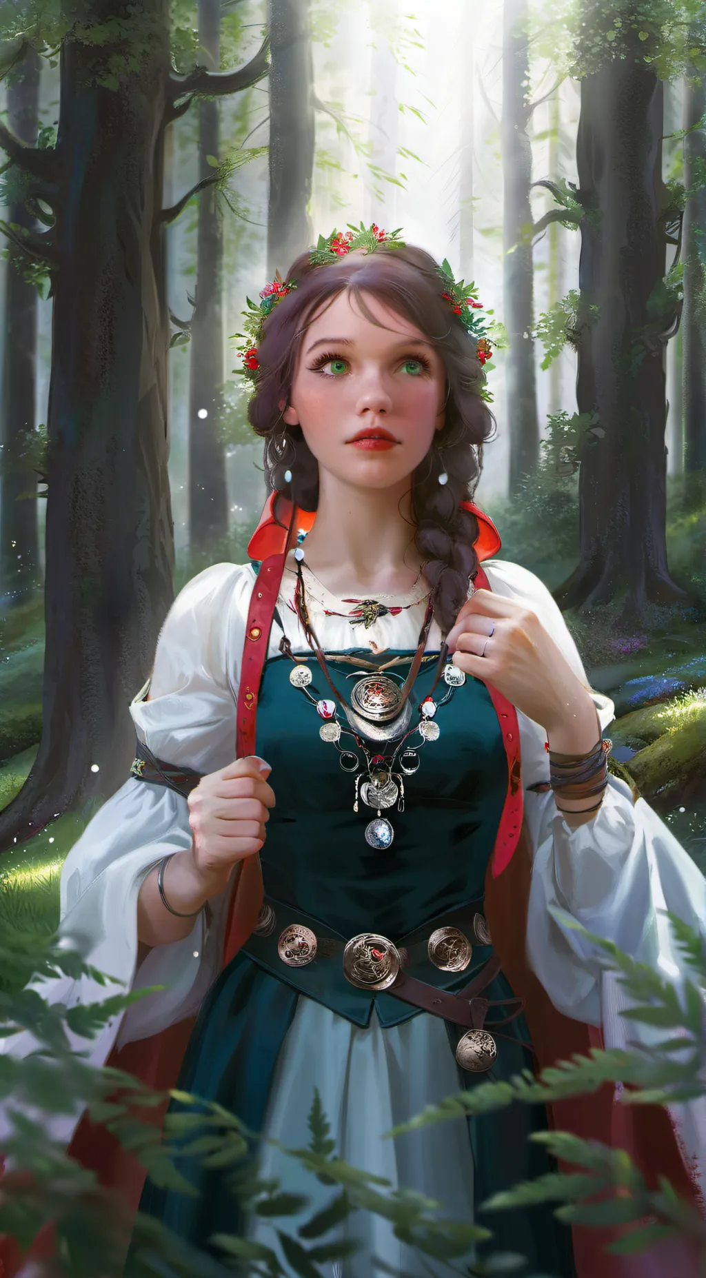 ai character: Celeste  background